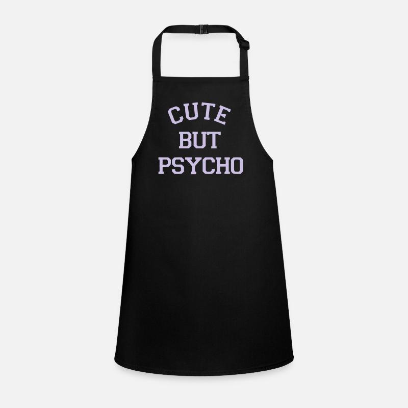 CUTE BUT PSYCHO - Tablier Enfant - noir