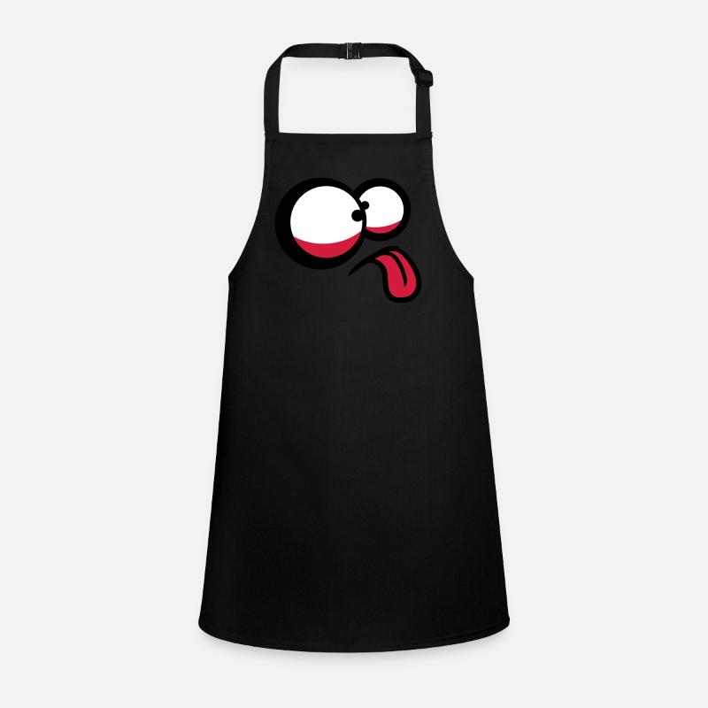 Crazy Comic Face Children's Apron