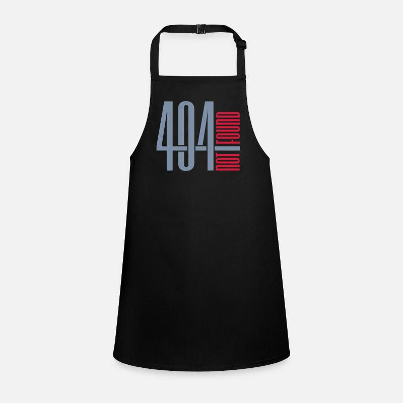 404 not found Error Children's Apron