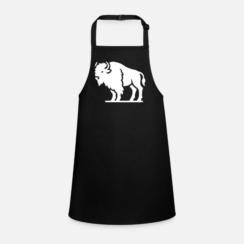 Bison Animal Children's Apron
