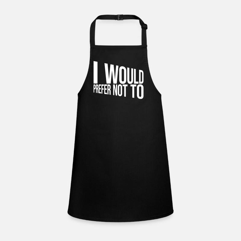 I prefer not to Children's Apron