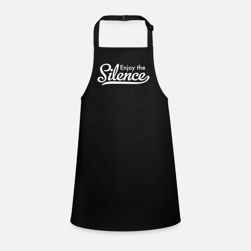 Enjoy the Silence Schürze für Kinder
