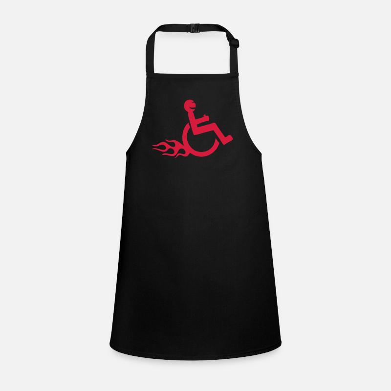 disability wheelchair fun handicap Children's Apron