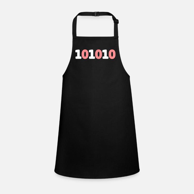 42 binary binary code live sci-fi response vector Children's Apron