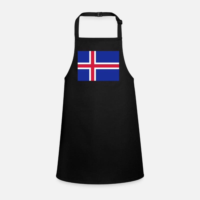 Iceland flag / Drapeau Islande Tablier Enfant
