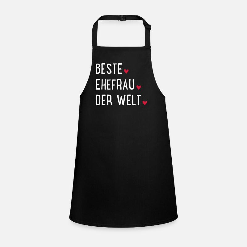 Beste Ehefrau der Welt Schürze für Kinder