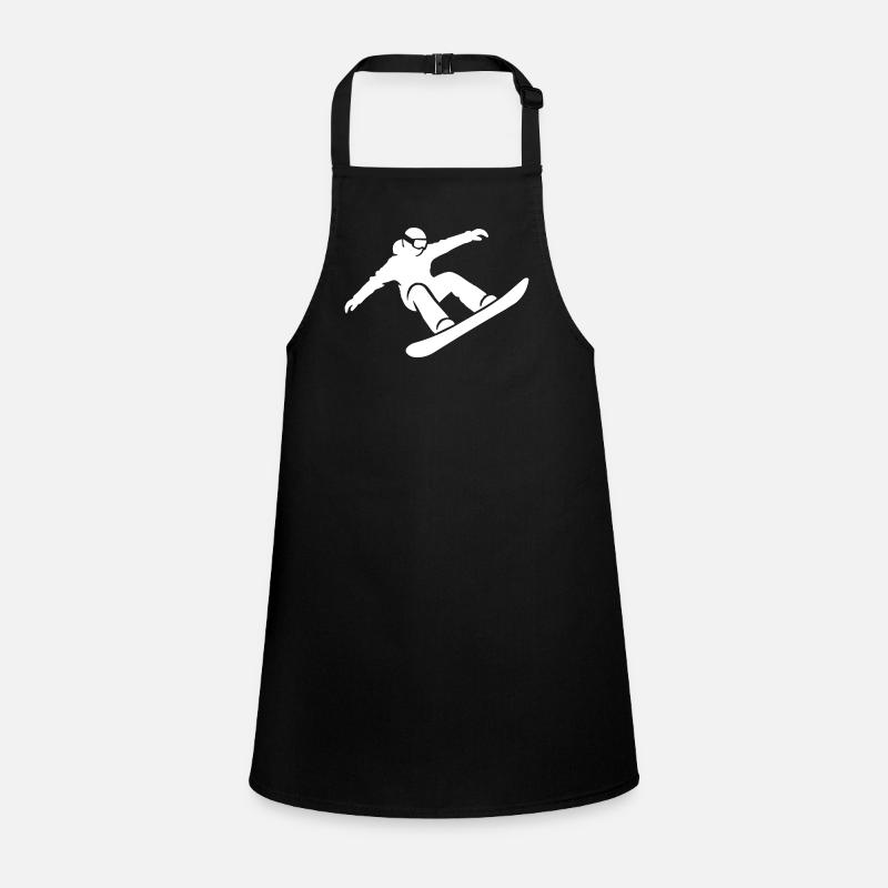 snowboarder Schürze für Kinder