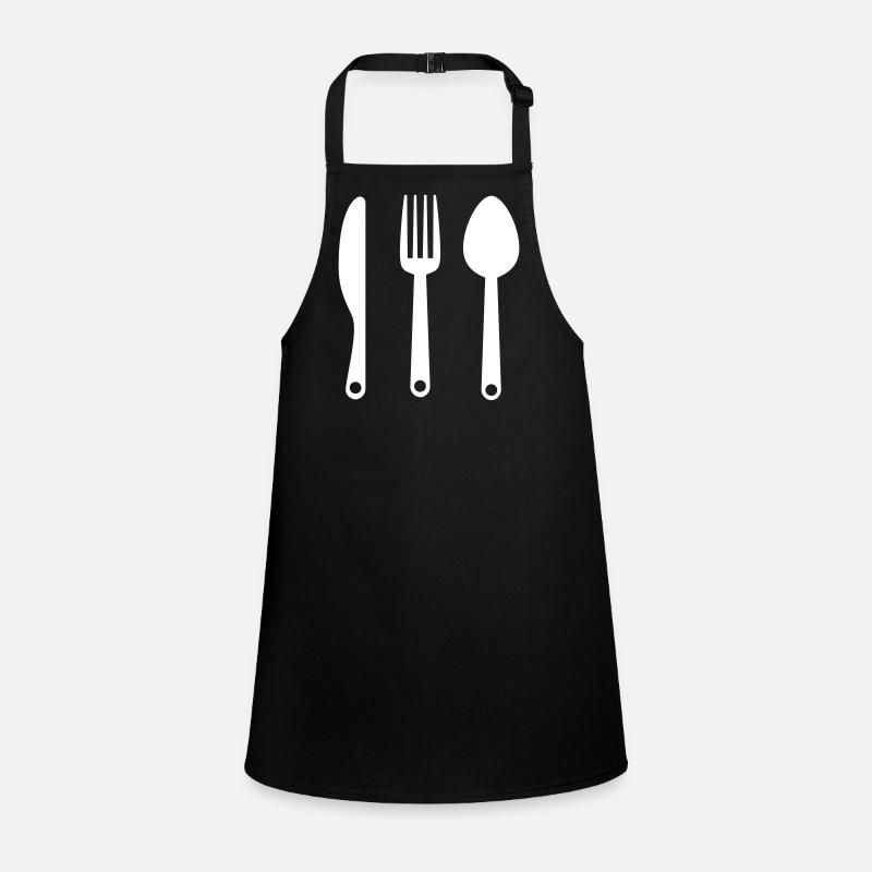 Couverts à la fourchette Tablier Enfant