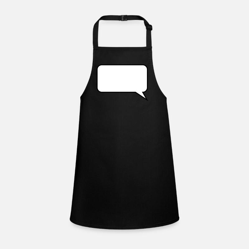 Sprechblase // Comic // Spruch machen // Aussage Schürze für Kinder