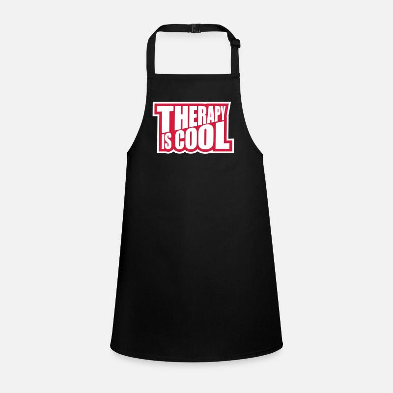 therapy is cool Quote Children's Apron