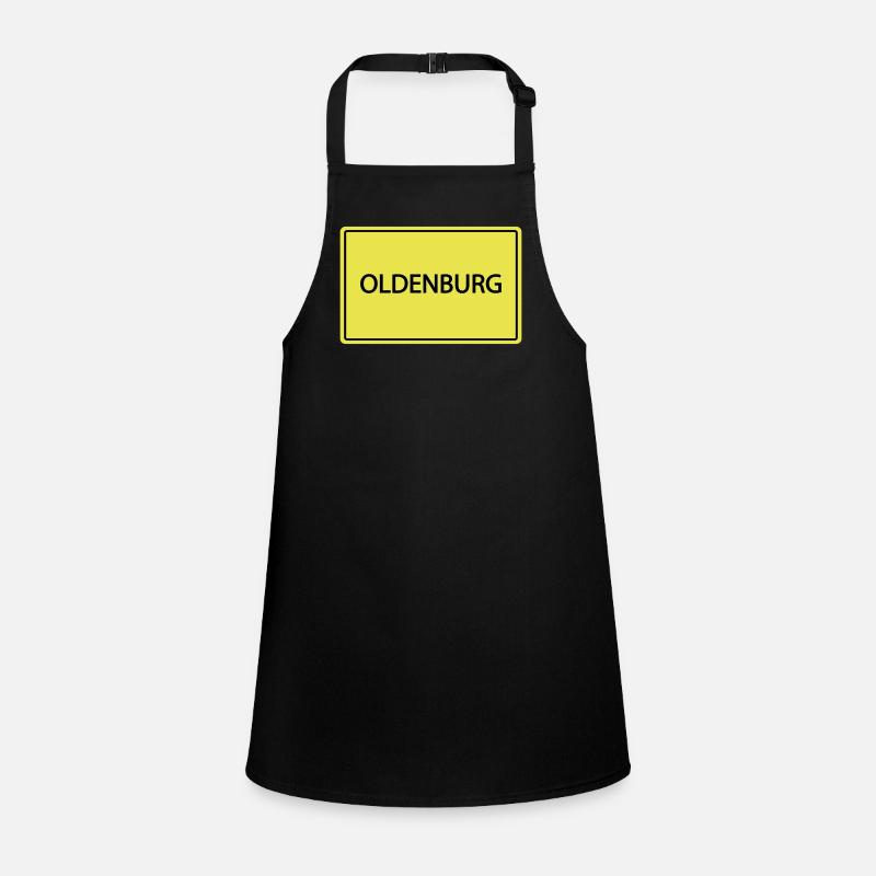Town sign Oldenburg Children's Apron