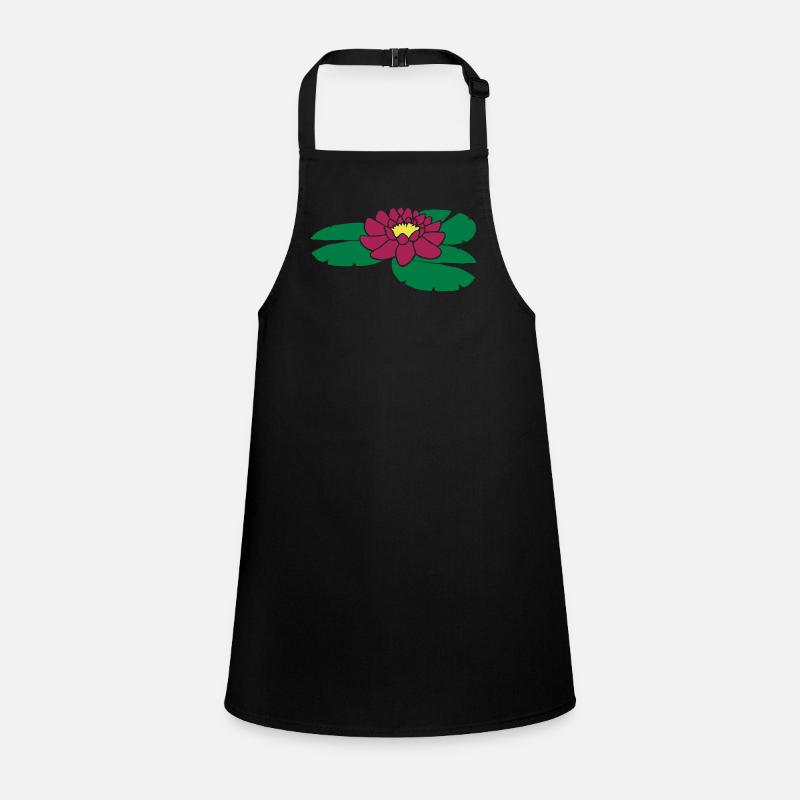 Water Lily Pond Flower Children's Apron