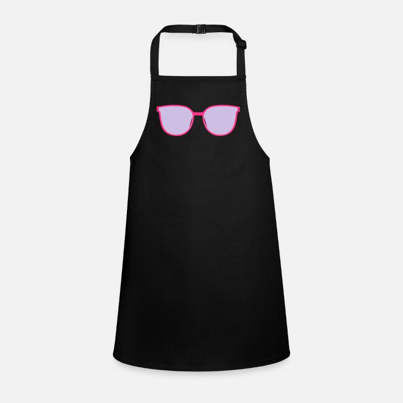 Glasses Cateye Sunglasses pink pink & sky blue Children's Apron