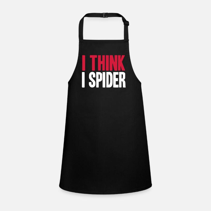 I THINK I SPIDER (DENGLISCH) Children's Apron