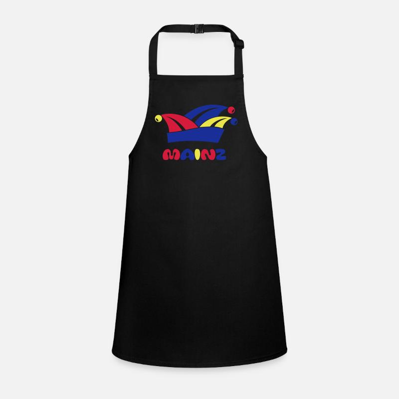Carnival fool cap Mainz 1, 2 or 3 colors Children's Apron