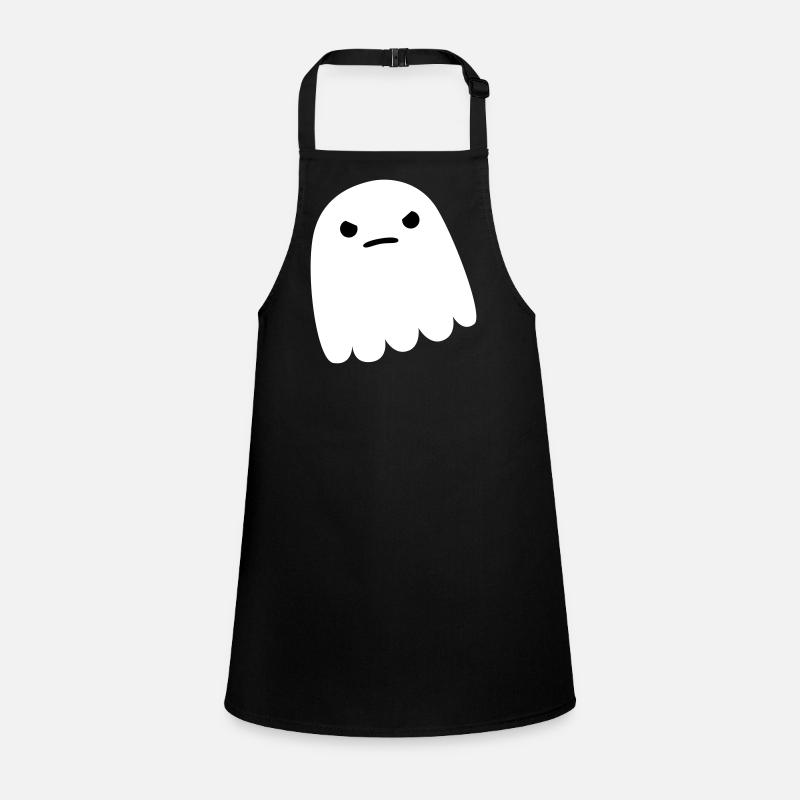 Very unhappy ghost (angry Ghost) Children's Apron