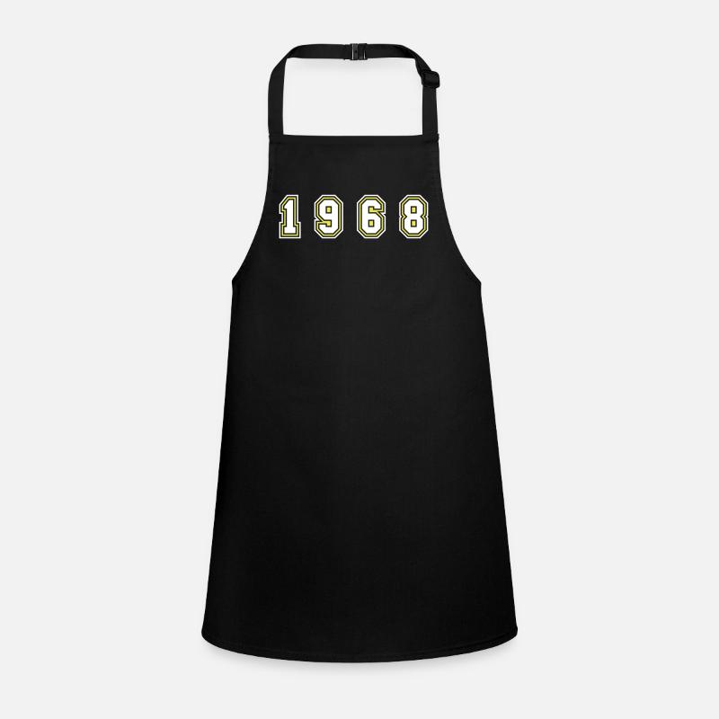 1968 Year Number Children's Apron