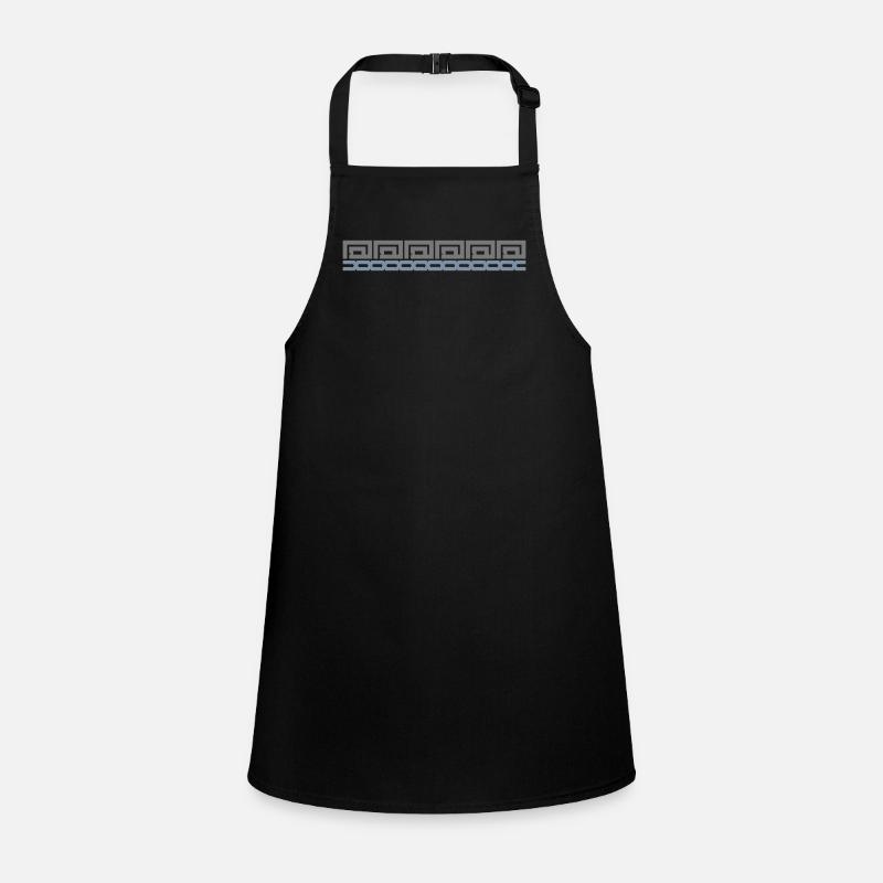 Line Stripe Pattern Children's Apron