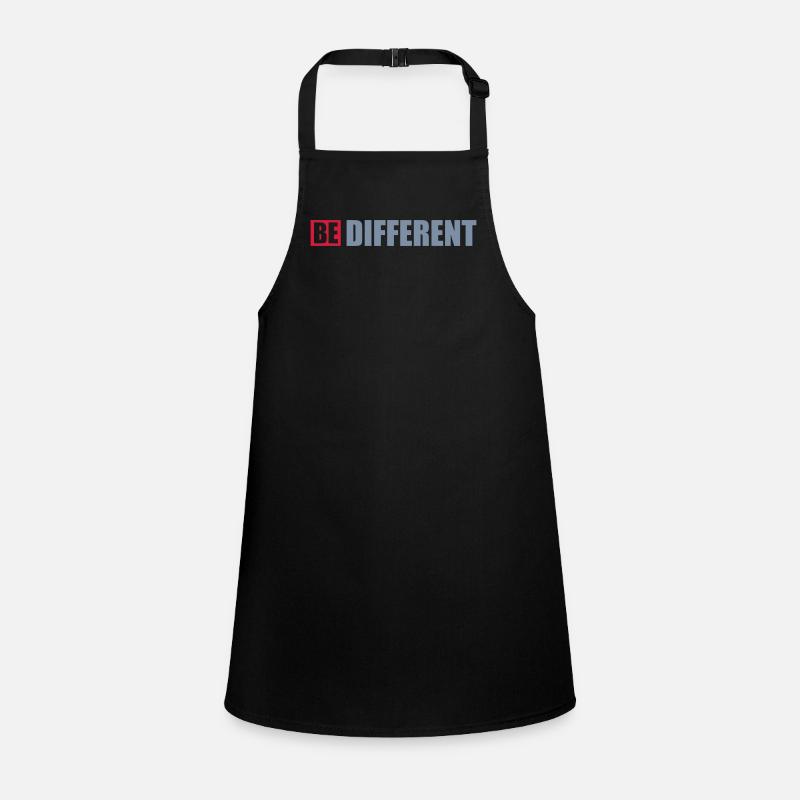 Soyez différent Logo Design Tablier Enfant