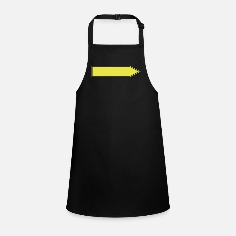 Shield banner place sign place gift redirection Children's Apron