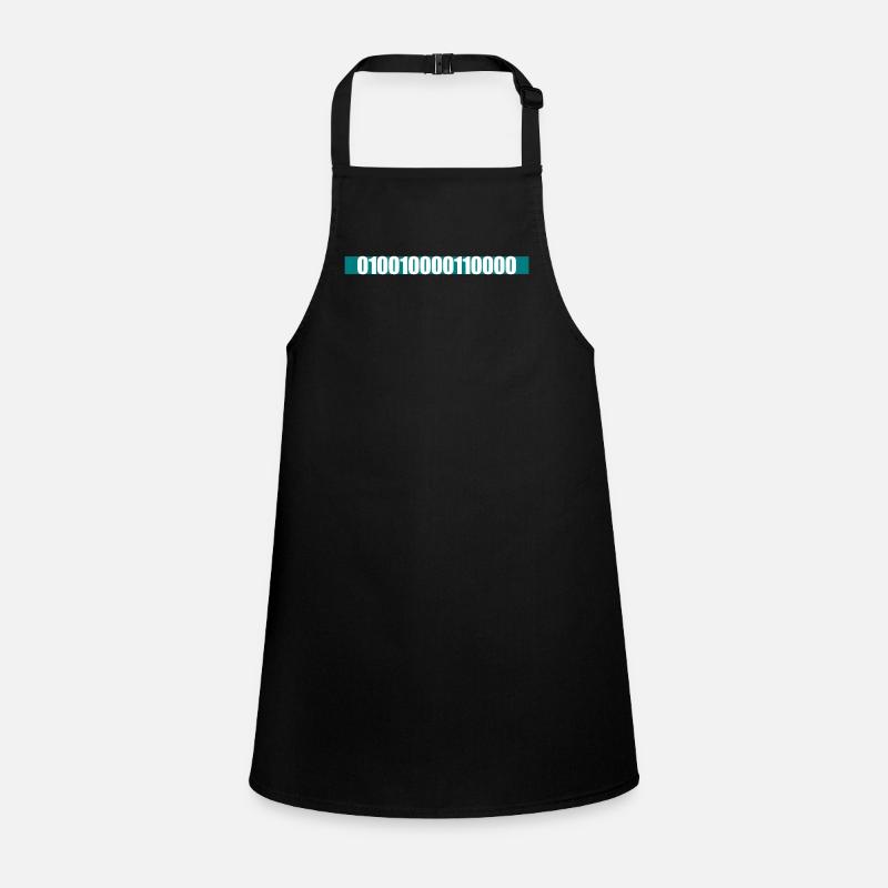 Binary Code Program Language Children's Apron