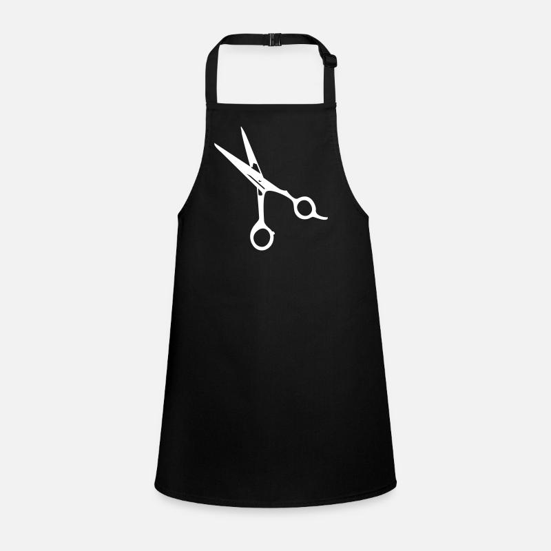 Frisör-Schere / barber scissors (1c) Schürze für Kinder