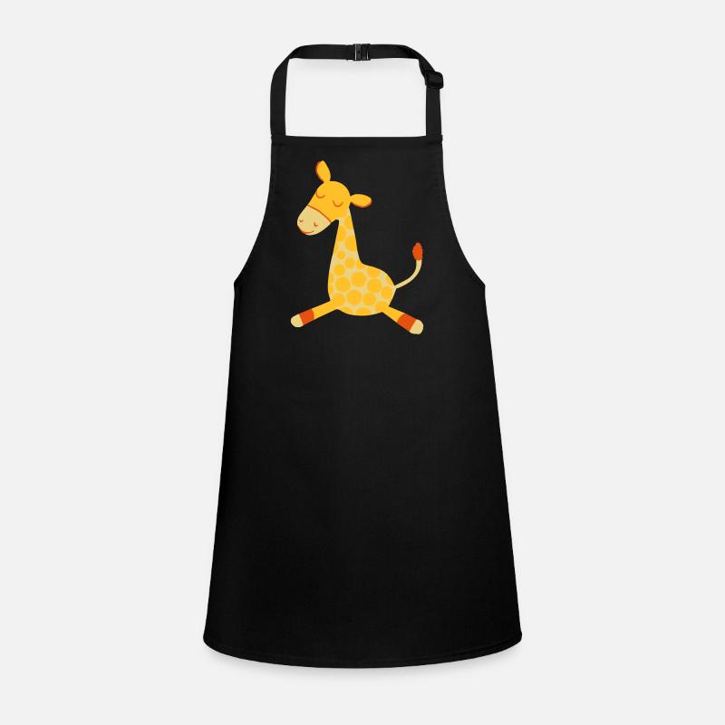 Schlaf Giraffe Schürze für Kinder
