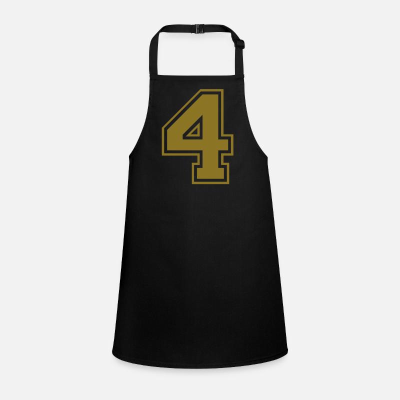 nummer - 4 Schürze für Kinder