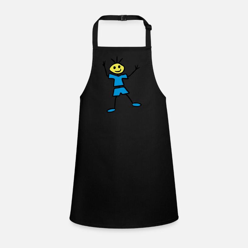 Stick figure Children's Apron
