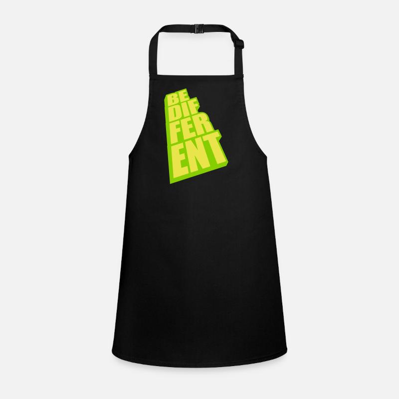 Soyez différent Logo Design Tablier Enfant
