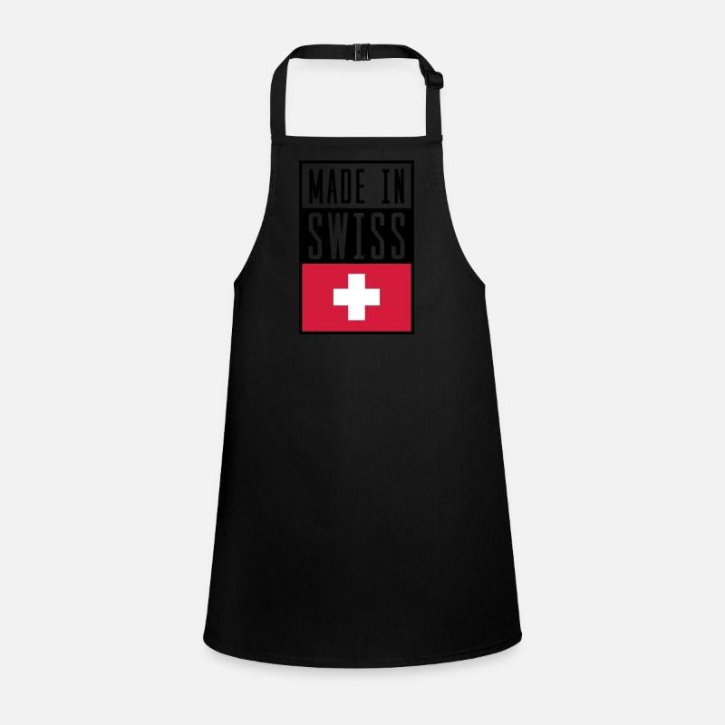 swiss made in Schürze für Kinder