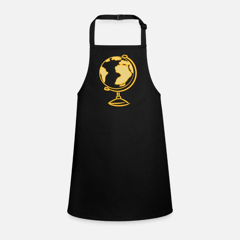 Globe. Geography. Teacher Children's Apron