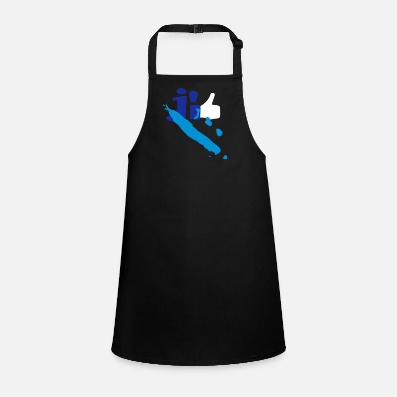 create your own NEW CALEDONIA stuff - Children's Apron - black