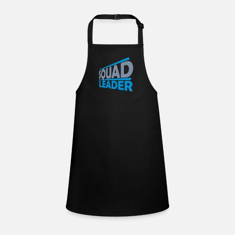 Design Logo Squad Leader Schürze für Kinder