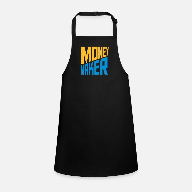 Text Money Maker Successful Children's Apron