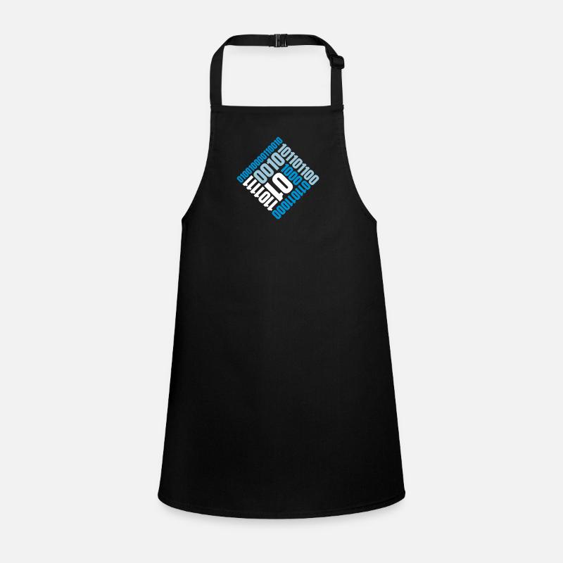 Binary Code Program Language Children's Apron