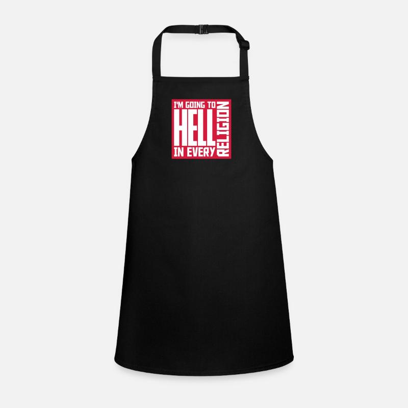 in going to hell Children's Apron
