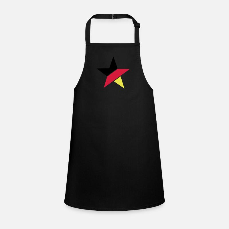 deutschland_stern___f3 Children's Apron