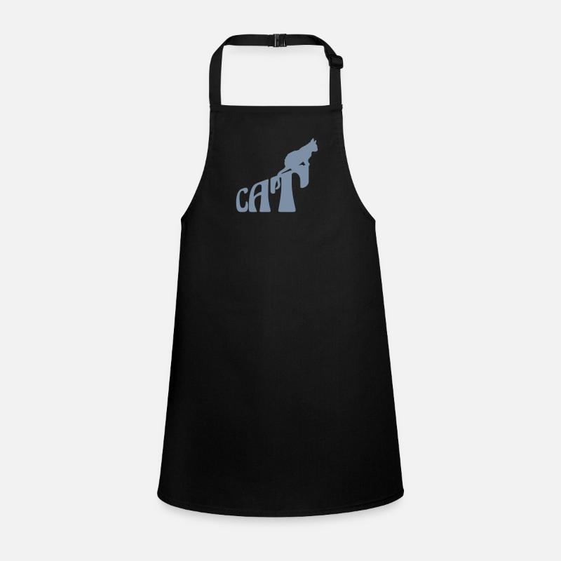 Conception du logo Cat Pet Tablier Enfant
