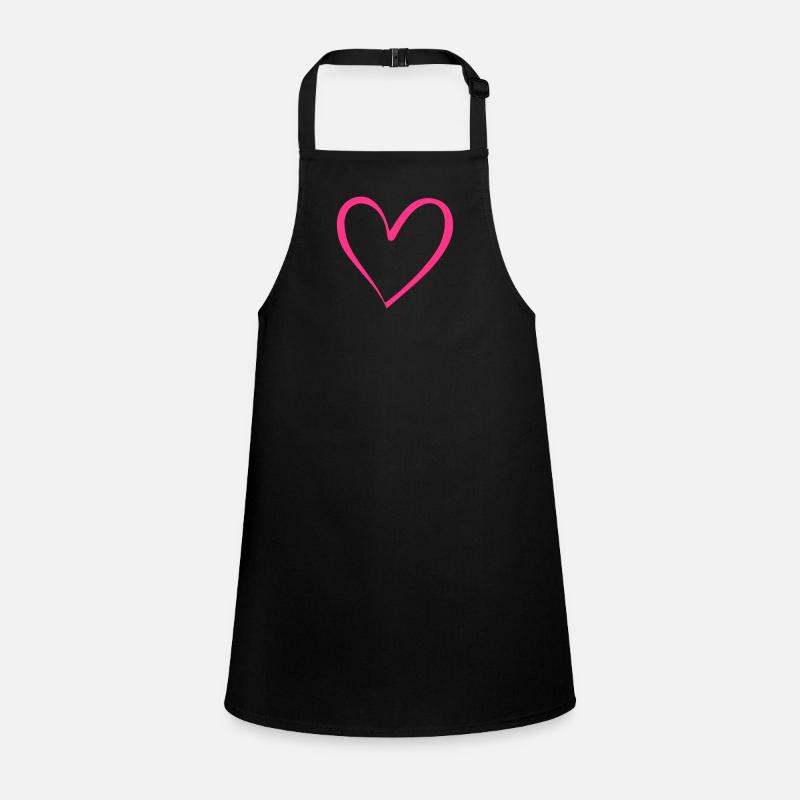 Heart Pink Children's Apron