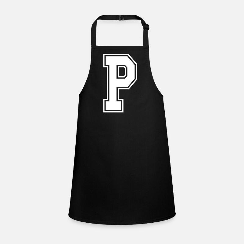 Buchstabe P Schürze für Kinder