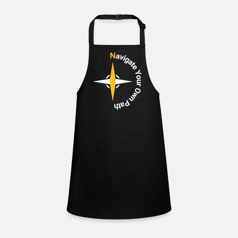 Navigate Your Own Path - Compass Design Children's Apron
