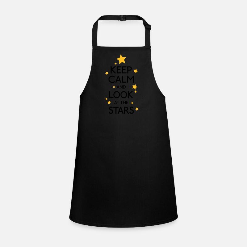 Keep Calm Stars Schürze für Kinder