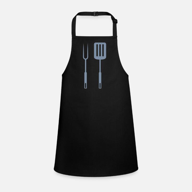 Pan turner Grill fork Ustensiles de gril Tablier Enfant