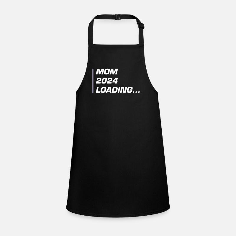 Mama 2024 Loading Mom Schürze für Kinder