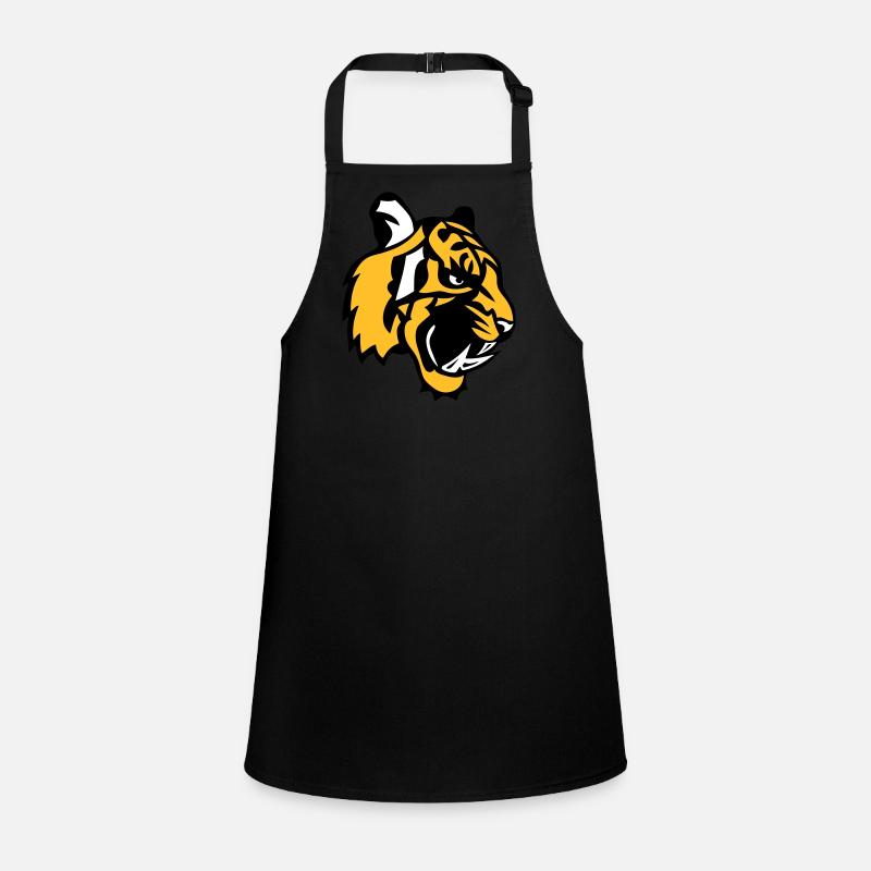 tiger face cartoon mascot 28 Children's Apron