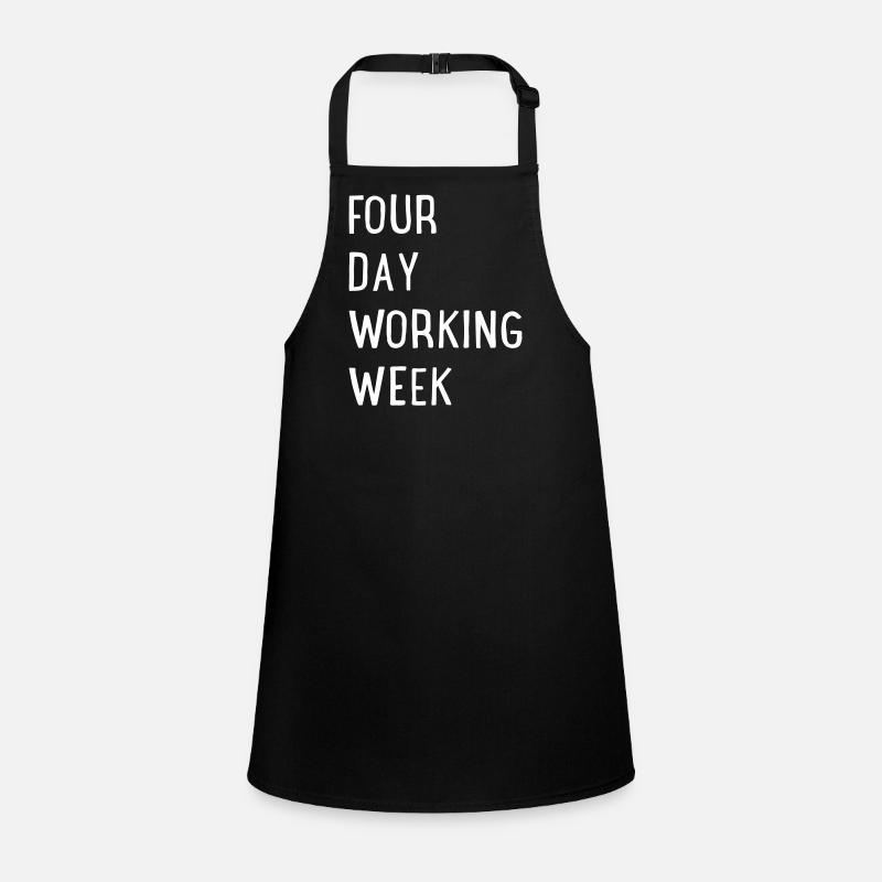 Four Day Working Week Children's Apron