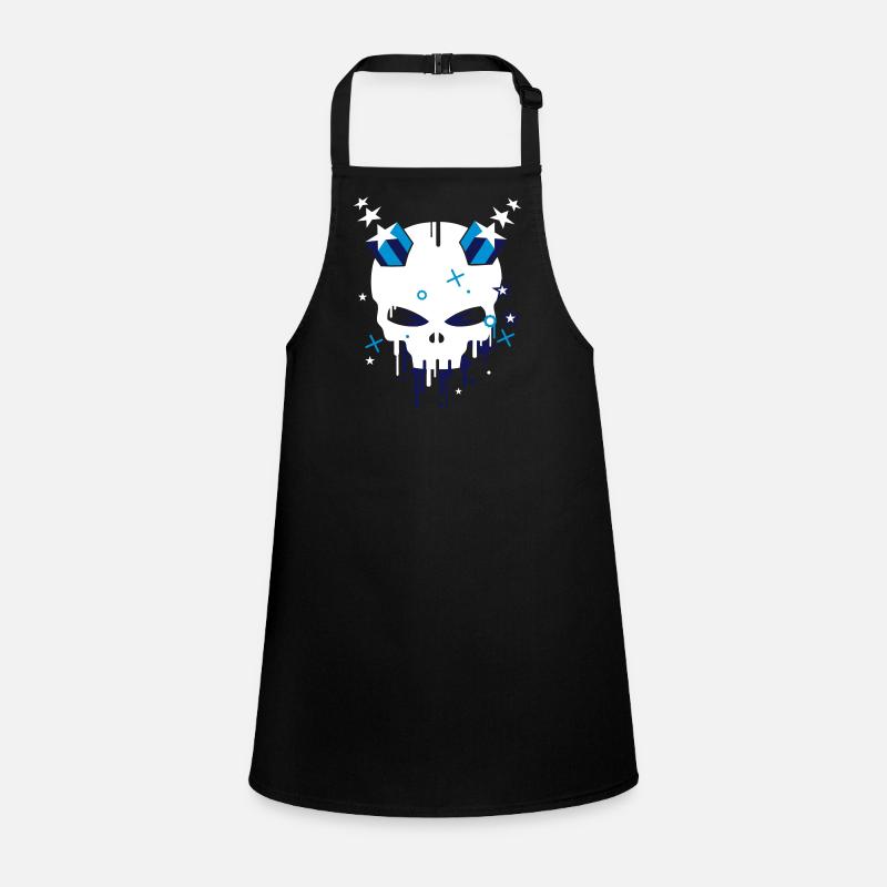Devilskull with stars Children's Apron