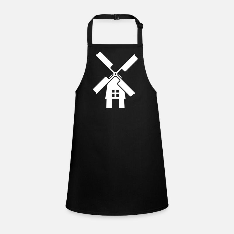 Windmill Ivon Silhouette Children's Apron