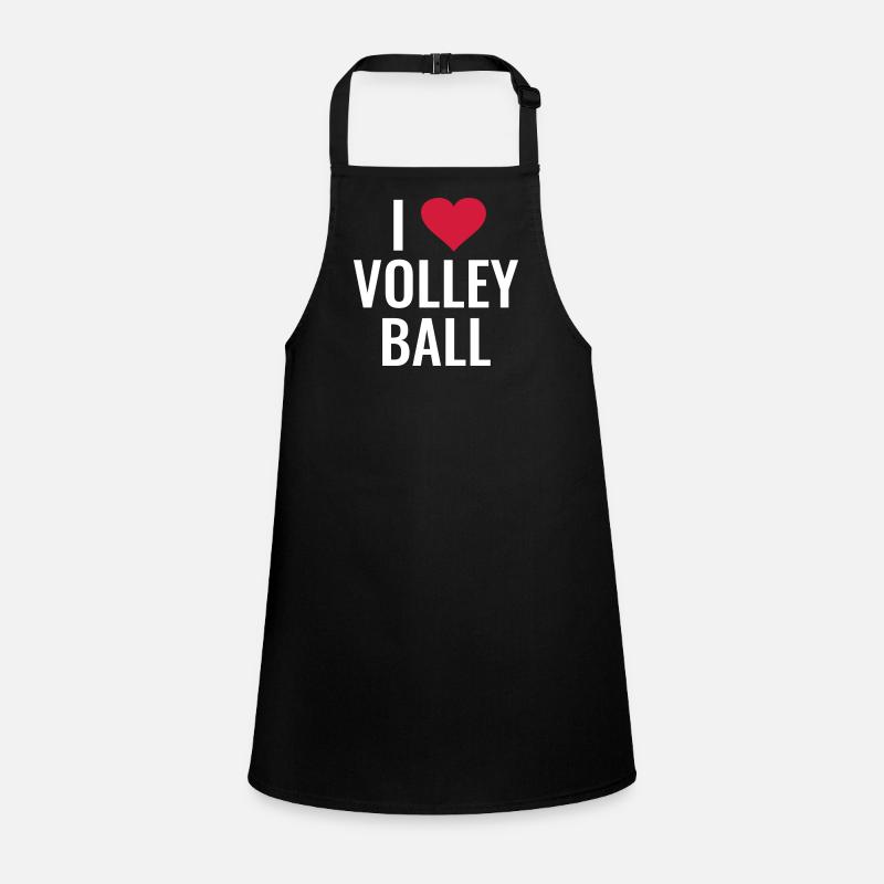 Volley-ball, équipe de volley-ball que j’adore Tablier Enfant